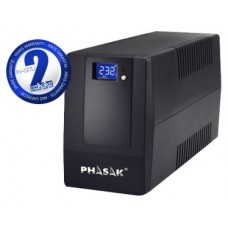 S.A.I. PHASAK 600VA / 360W LCD USB+RJ